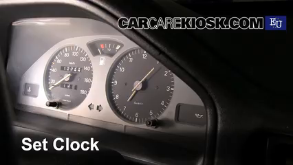 1996 Peugeot 106 Sport 1.1L 4 Cyl. Horloge Régler l'horloge